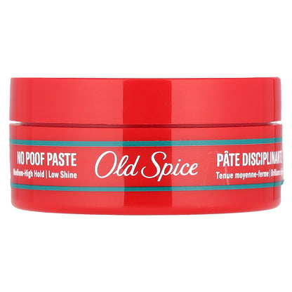 Old Spice, No Poof Paste, Medium-High Hold , 2.22 oz (63 g)