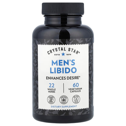 Crystal Star, Men's Libido, 60 Vegetarian Capsules