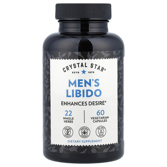 Crystal Star, Men's Libido, 60 Vegetarian Capsules
