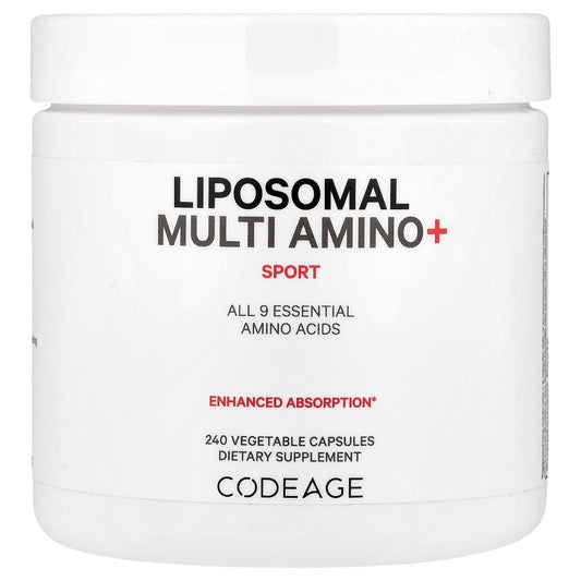 Codeage, Liposomal Multi Amino+, Sport, 240 Vegetable Capsules