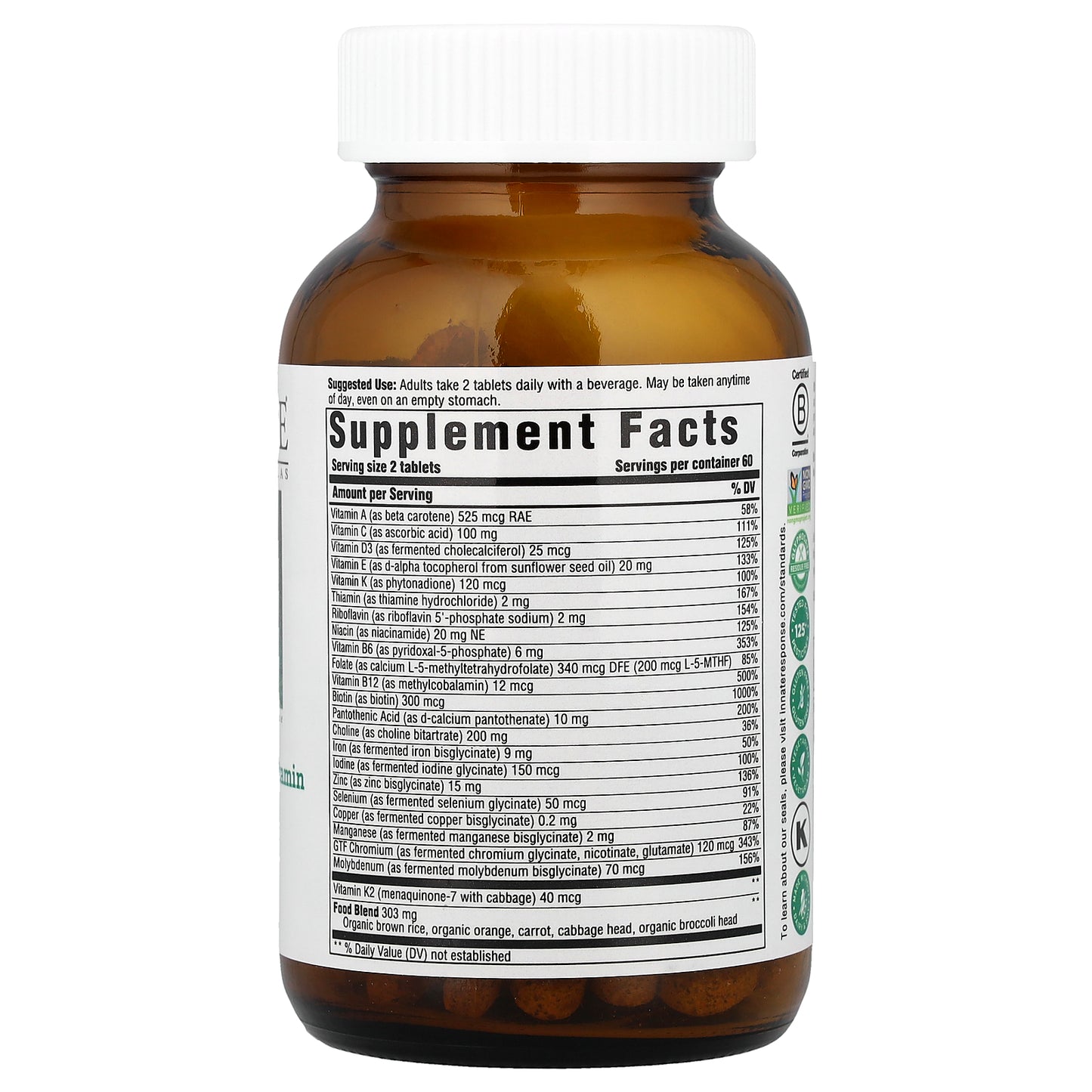 Innate Response Formulas, Women's 40+ Multivitamin, 120 Tablets