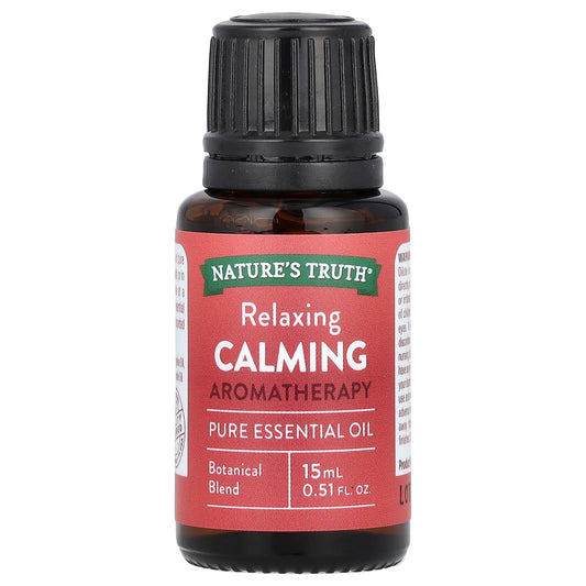 Nature's Truth, Pure Essential Oil, Relaxing Calming, 0.51 fl oz (15 ml)