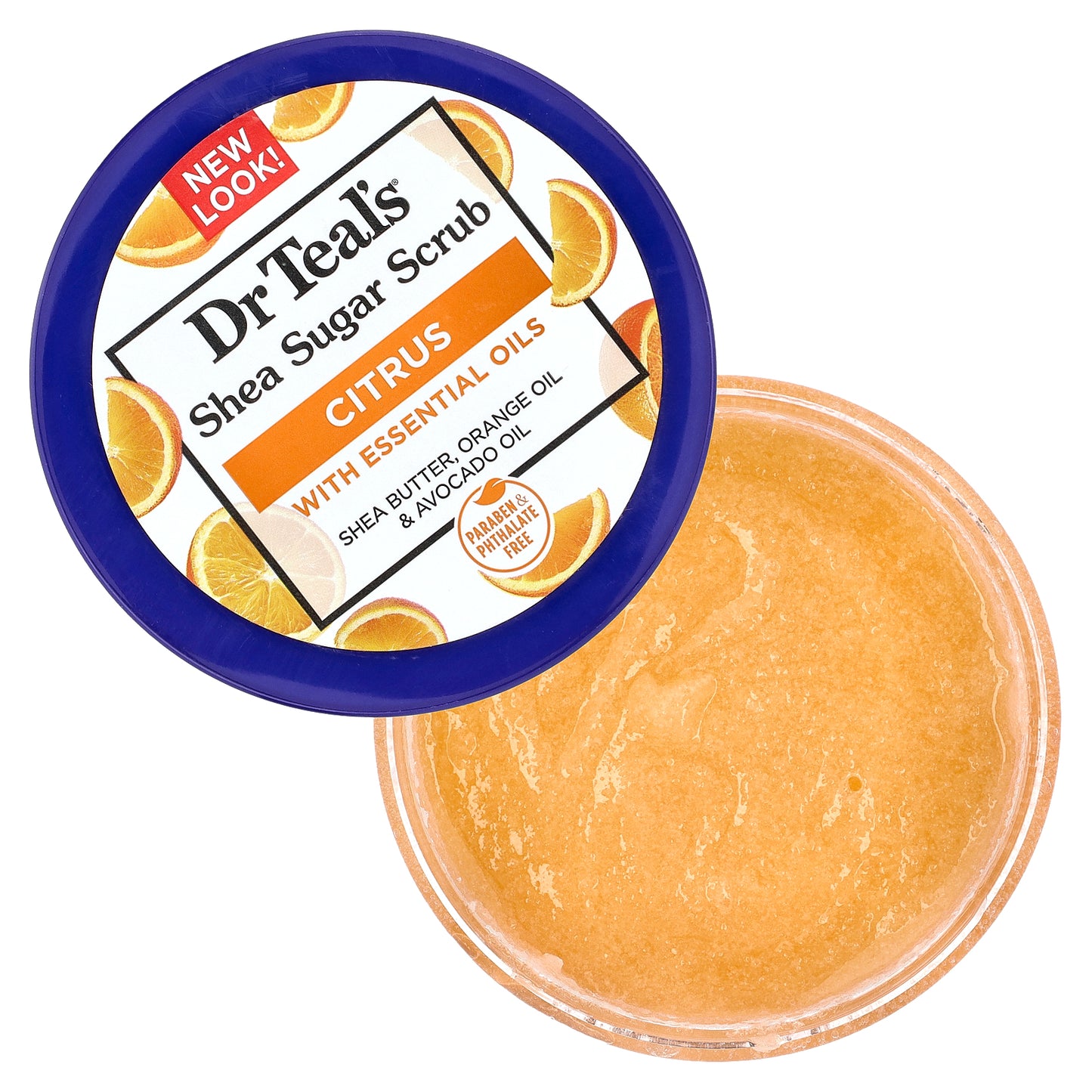 Dr. Teal's, Shea Sugar Scrub, Citrus, 19 oz (538 g)