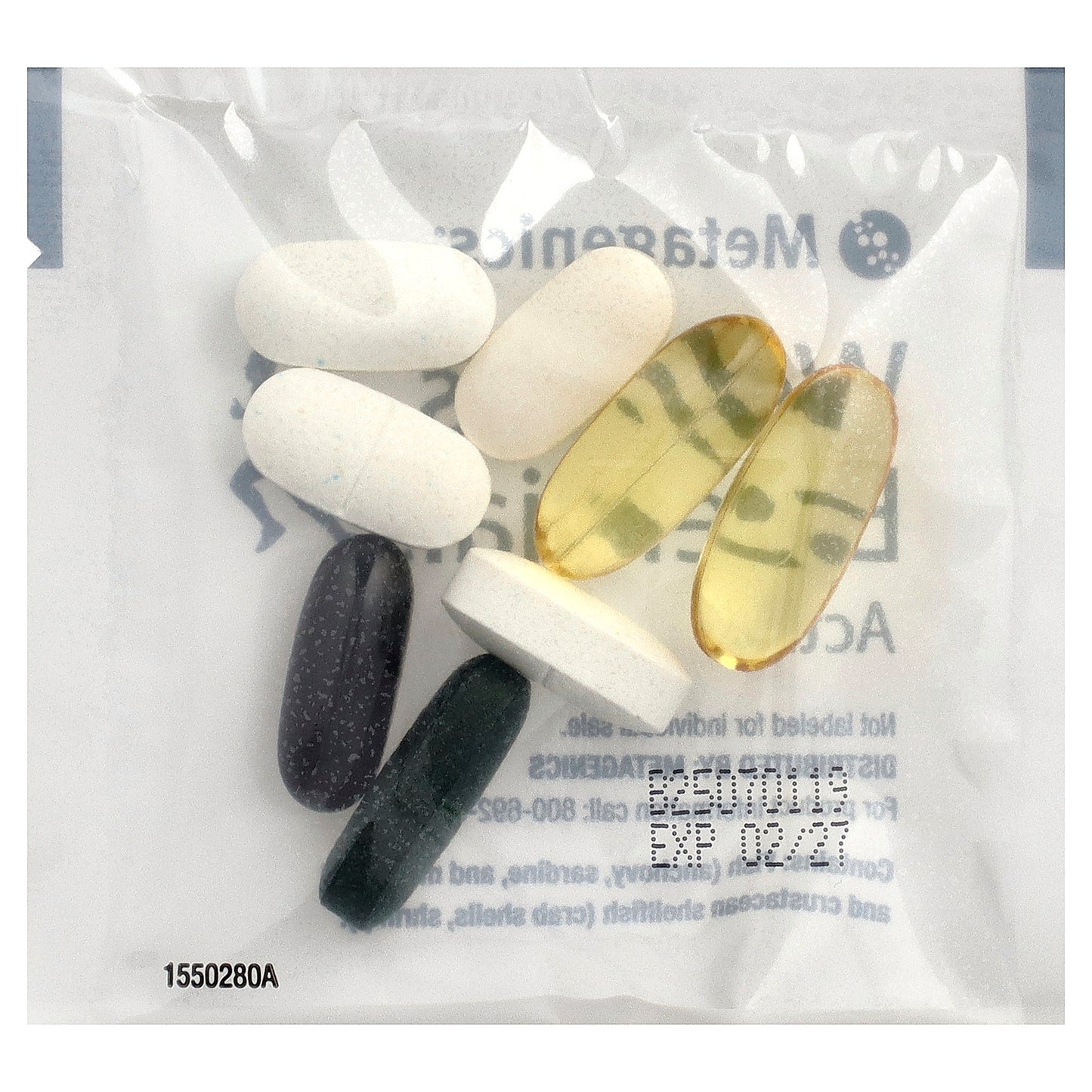 Metagenics, Wellness Essentials® Active Daily Packs, 30 Packets