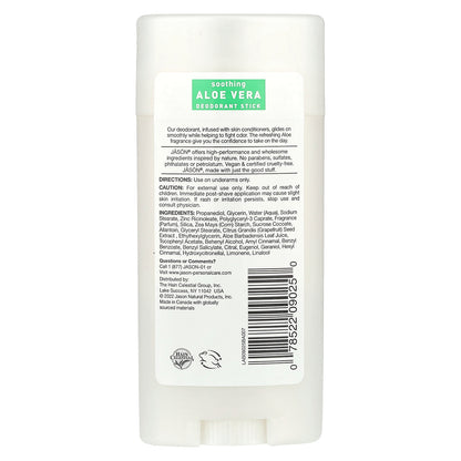 Jason Natural, Deodorant, Soothing Aloe Vera, 2.5 oz (71 g)