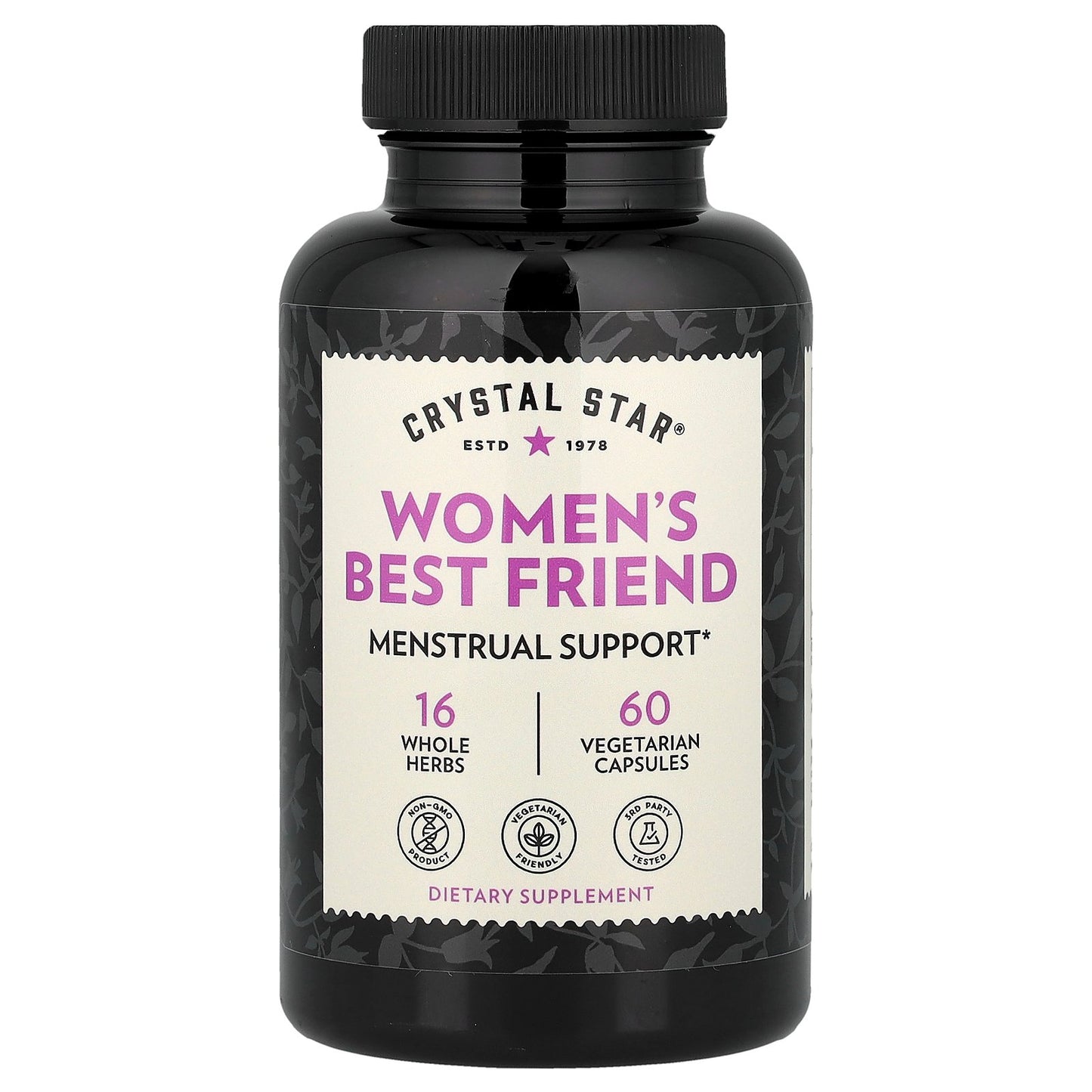 Crystal Star, Women's Best Friend, 60 Vegetarian Capsules