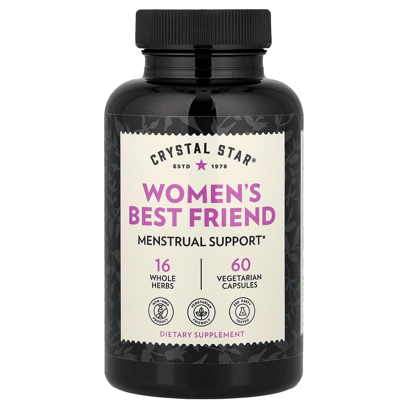 Crystal Star, Women's Best Friend, 60 Vegetarian Capsules