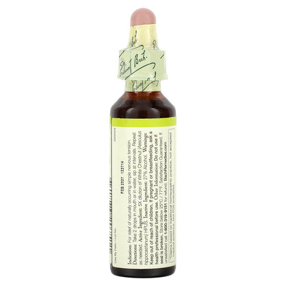 Bach, Original Flower Remedies, White Chestnut, 0.7 fl oz (20 ml)