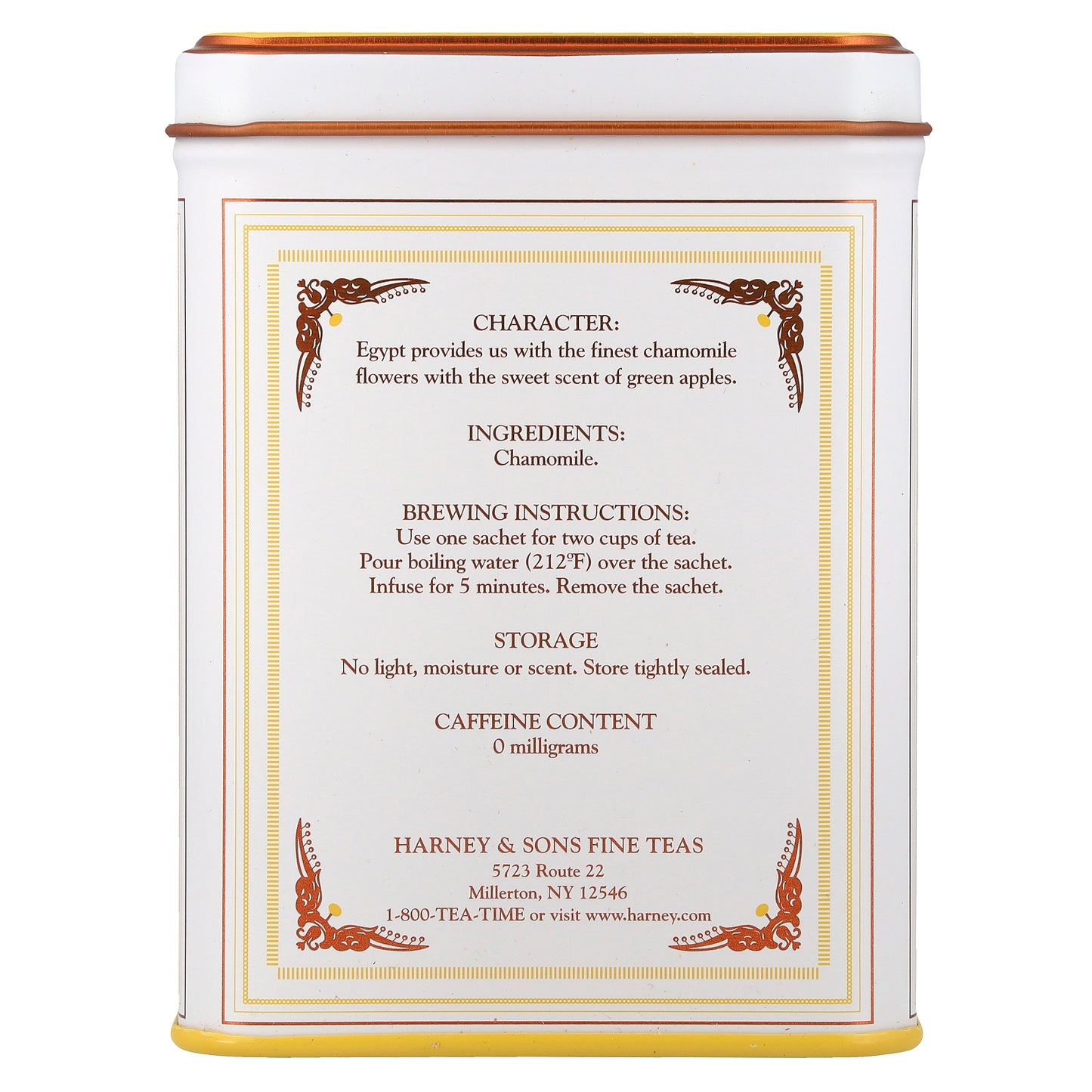 Harney & Sons, Classic Collection, Chamomile Herbal, 20 Sachets, 0.9 oz (26 g)