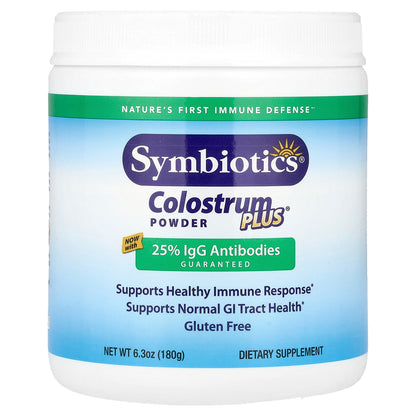 Symbiotics, Colostrum Plus® Powder, 6.3 oz (180 g)