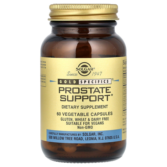 Solgar, Gold Specifics, Prostate Support, 60 Vegetable Capsules