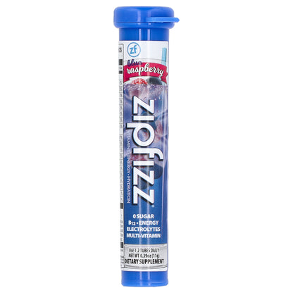 Zipfizz, Energy Drink Mix, Blueberry Raspberry, 20 Tubes, 0.39 oz (11 g) Each