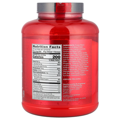 BSN, Syntha-6®, Ultra Premium Protein Matrix, Strawberry Milkshake, 5 lbs (2.27 kg)