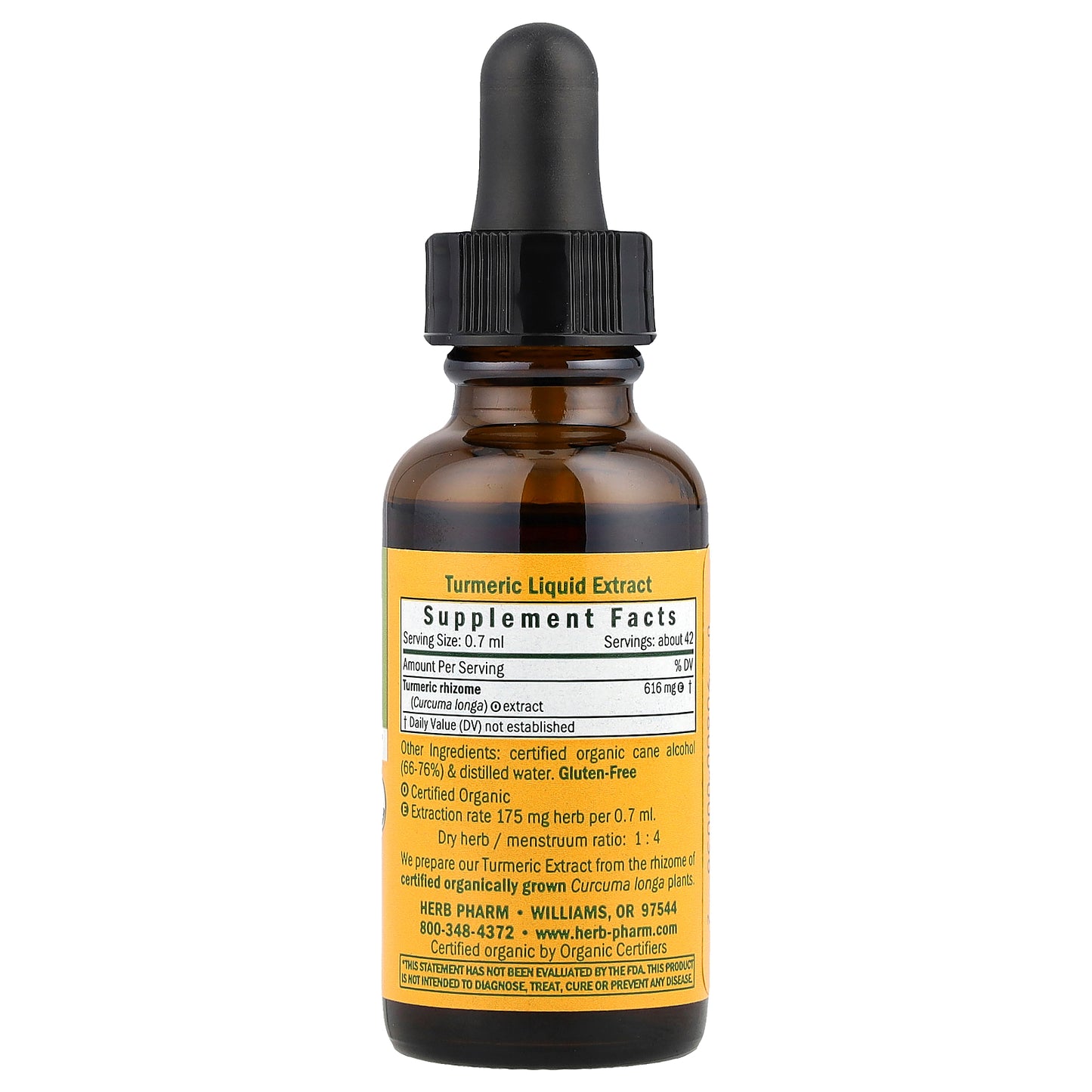 Herb Pharm, Turmeric, 616 mg, 1 fl oz (30 ml)