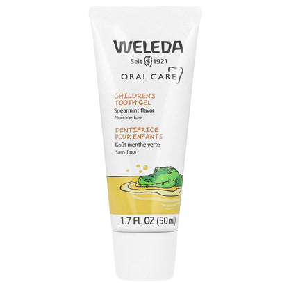 Weleda, Children's Tooth Gel, Spearmint, 1.7 fl oz (50 ml)