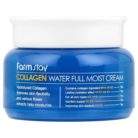 Farmstay, Collagen Water Full Moist Cream, 3.52 oz (100 g)