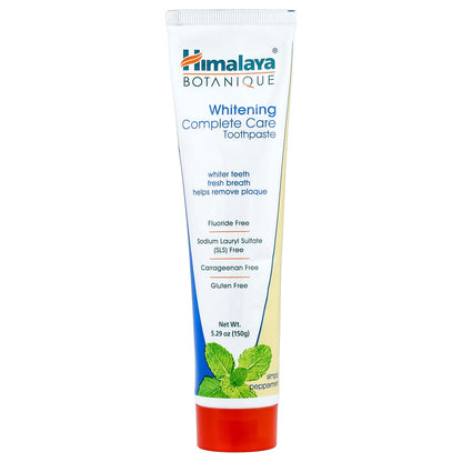 Himalaya, Botanique, Whitening Complete Care Toothpaste, Simply Peppermint, 5.29 oz (150 g)