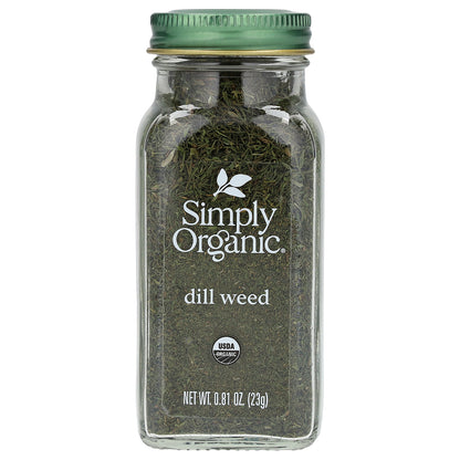 Simply Organic, Dill Weed, 0.81 oz (23 g)