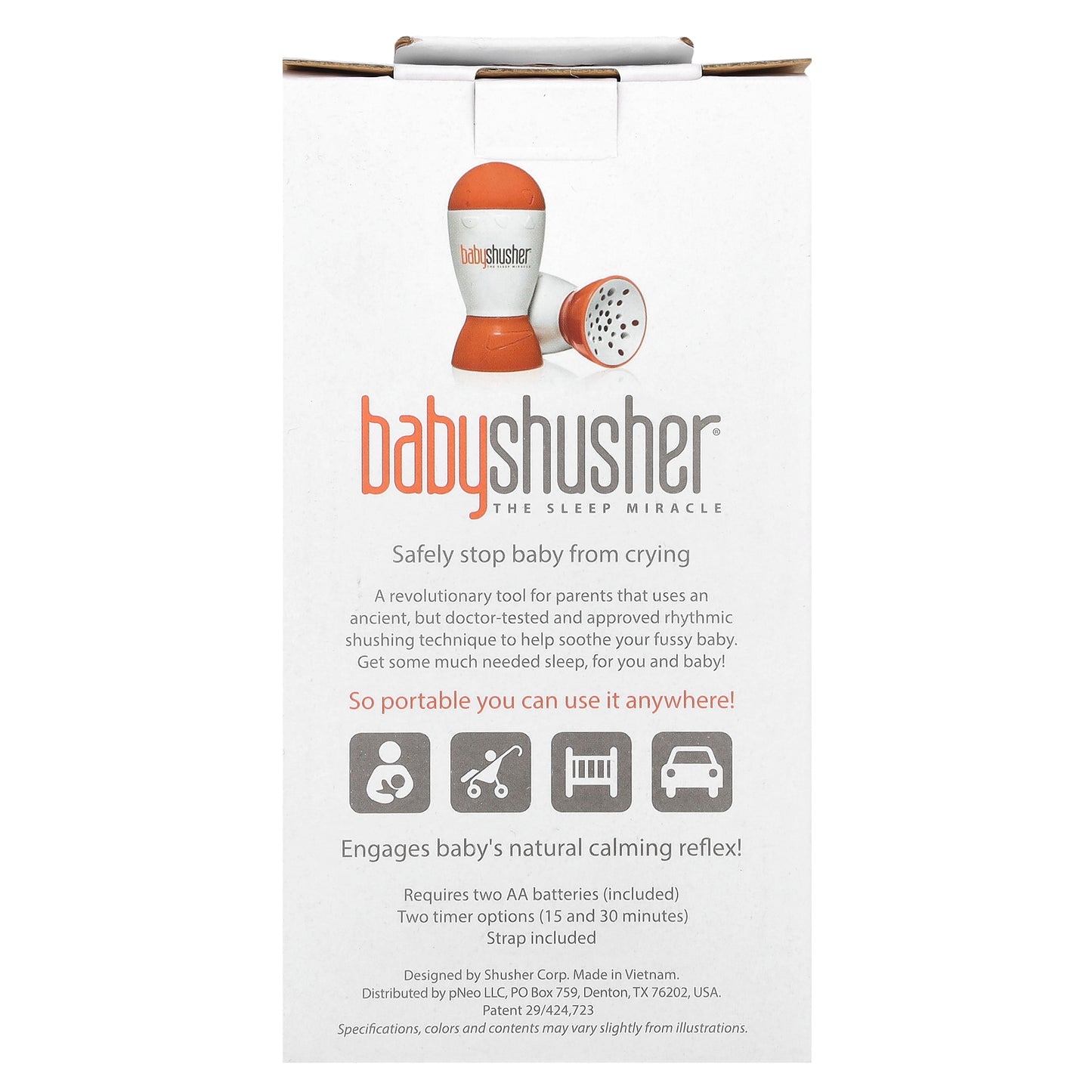 Baby Shusher®, The Sleep Miracle, 1 Count