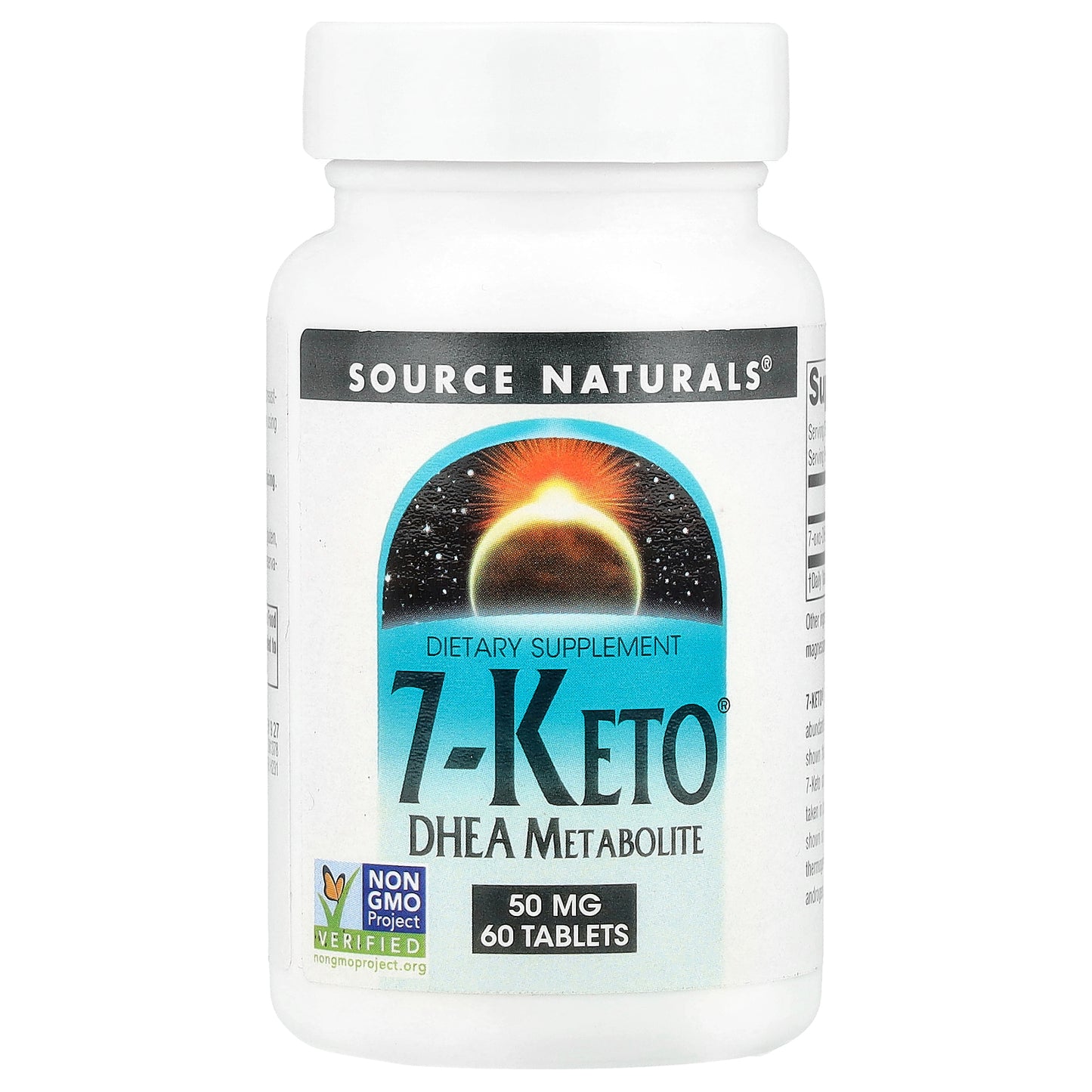 Source Naturals, 7-Keto®, DHEA Metabolite, 50 mg, 60 Tablets