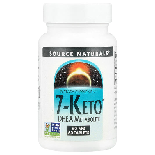 Source Naturals, 7-Keto®, DHEA Metabolite, 50 mg, 60 Tablets