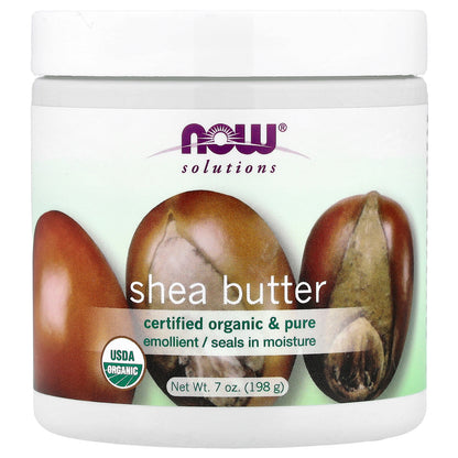 NOW Foods, Solutions, Shea Butter, 7 oz (198 g)