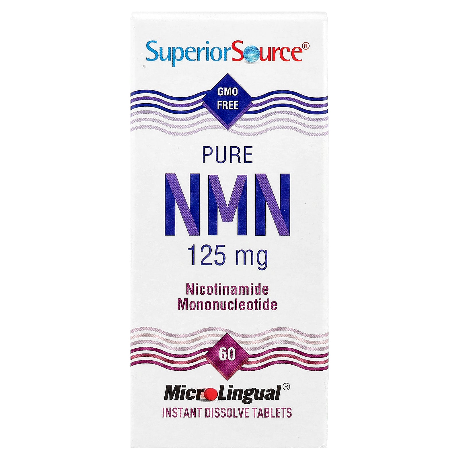 Superior Source, Pure NMN, 60 Instant Dissolve Tablets