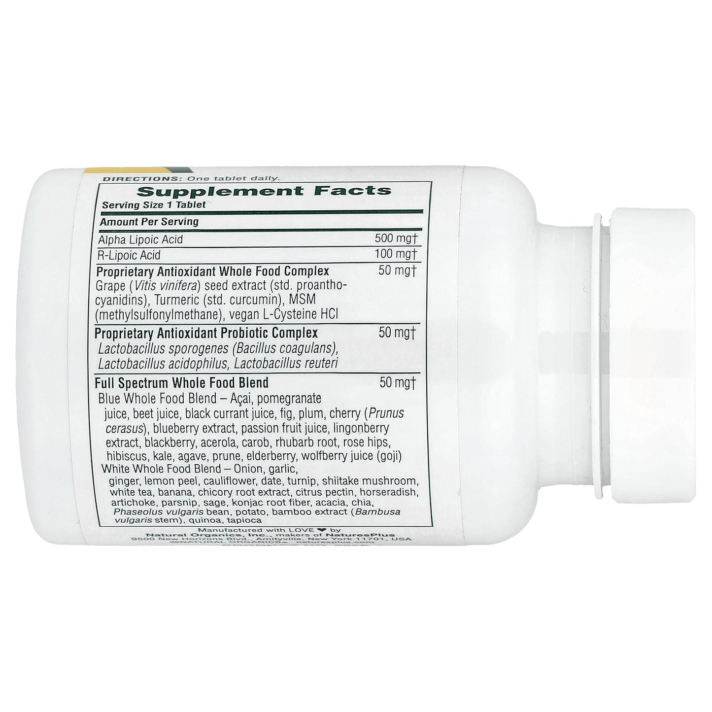 NaturesPlus, Ultra Lipoic, 30 Tablets