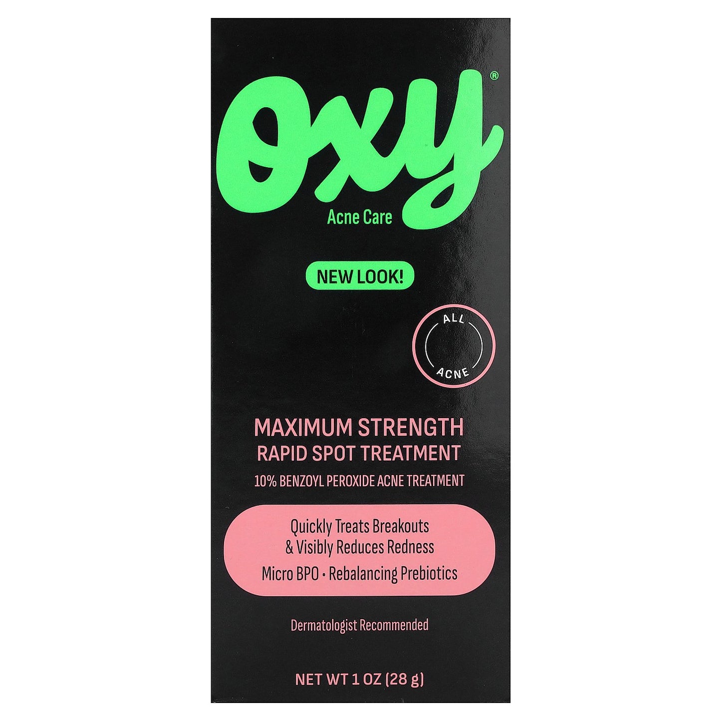 Oxy Skin Care, Rapid Spot Treatment, Maximum Strength, 1 oz (28 g)