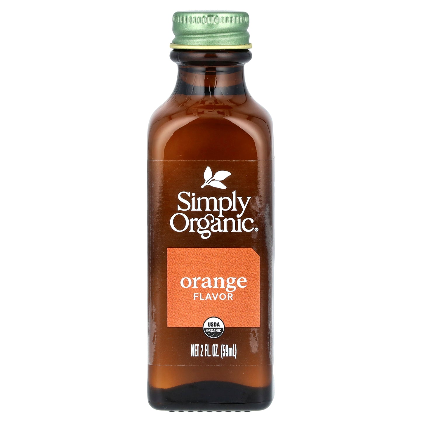 Simply Organic, Orange Flavor, 2 fl oz (59 ml)