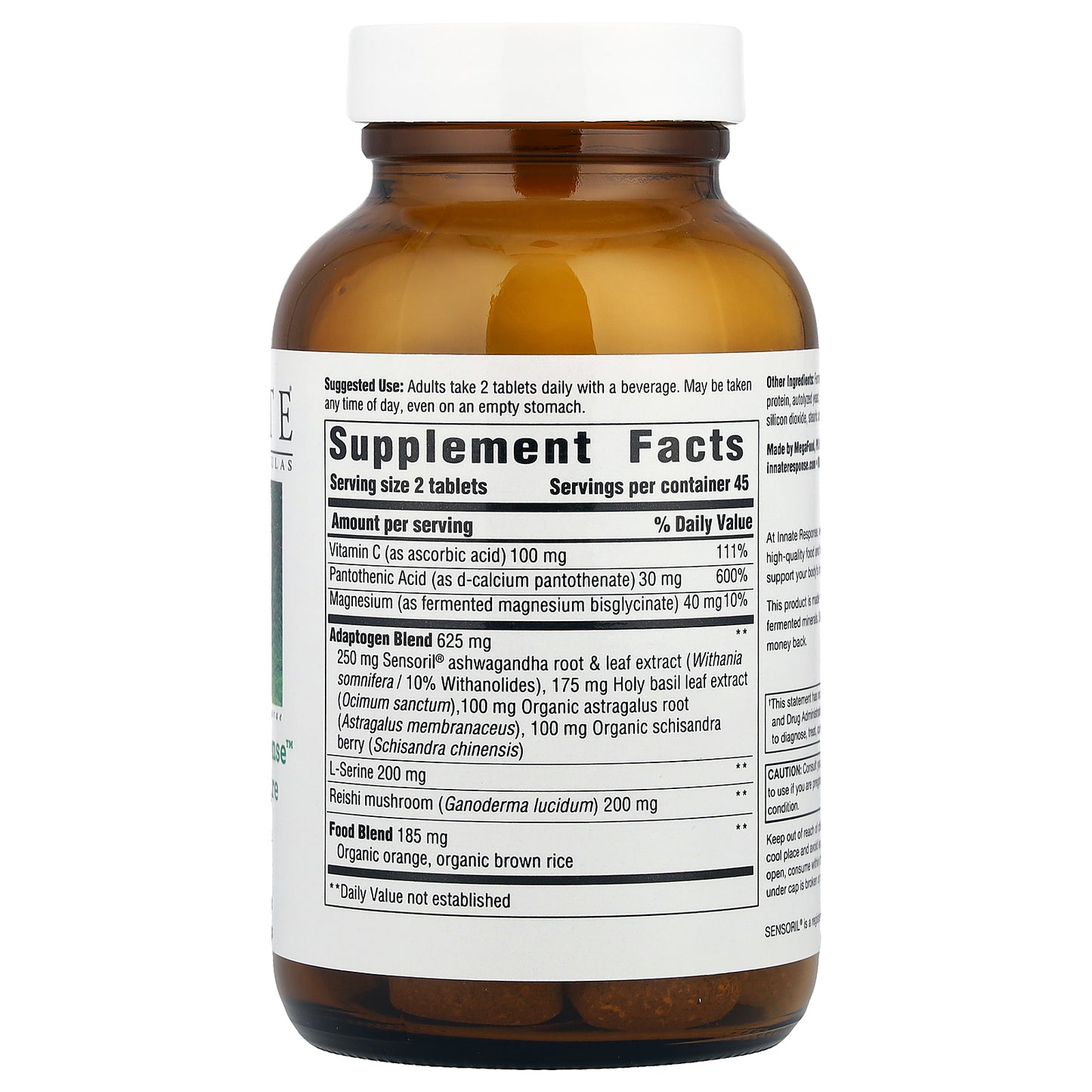 Innate Response Formulas, Adrenal Response™ Complete Care, 90 Tablets