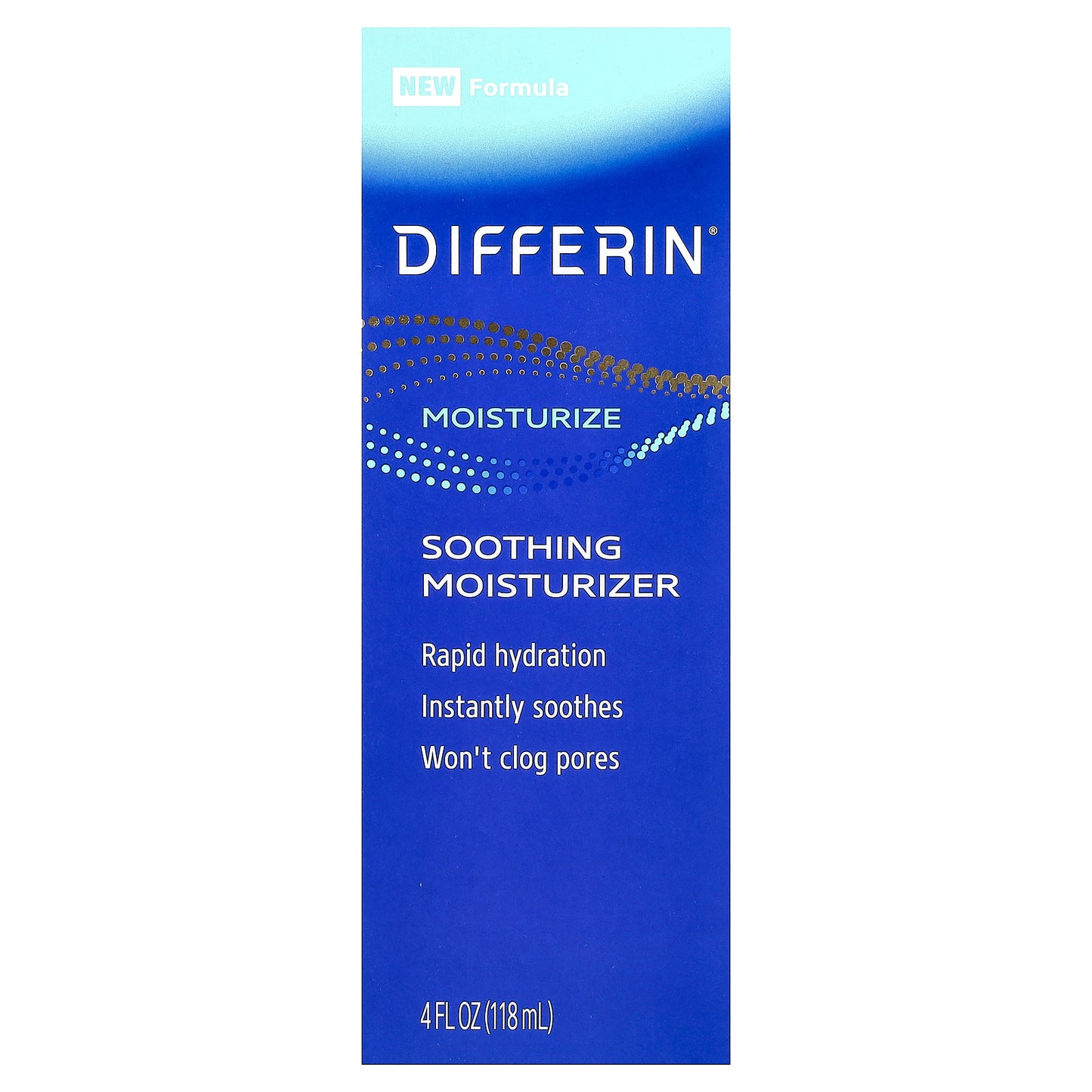 Differin, Soothing Moisturizer, 4 fl oz (118 ml)