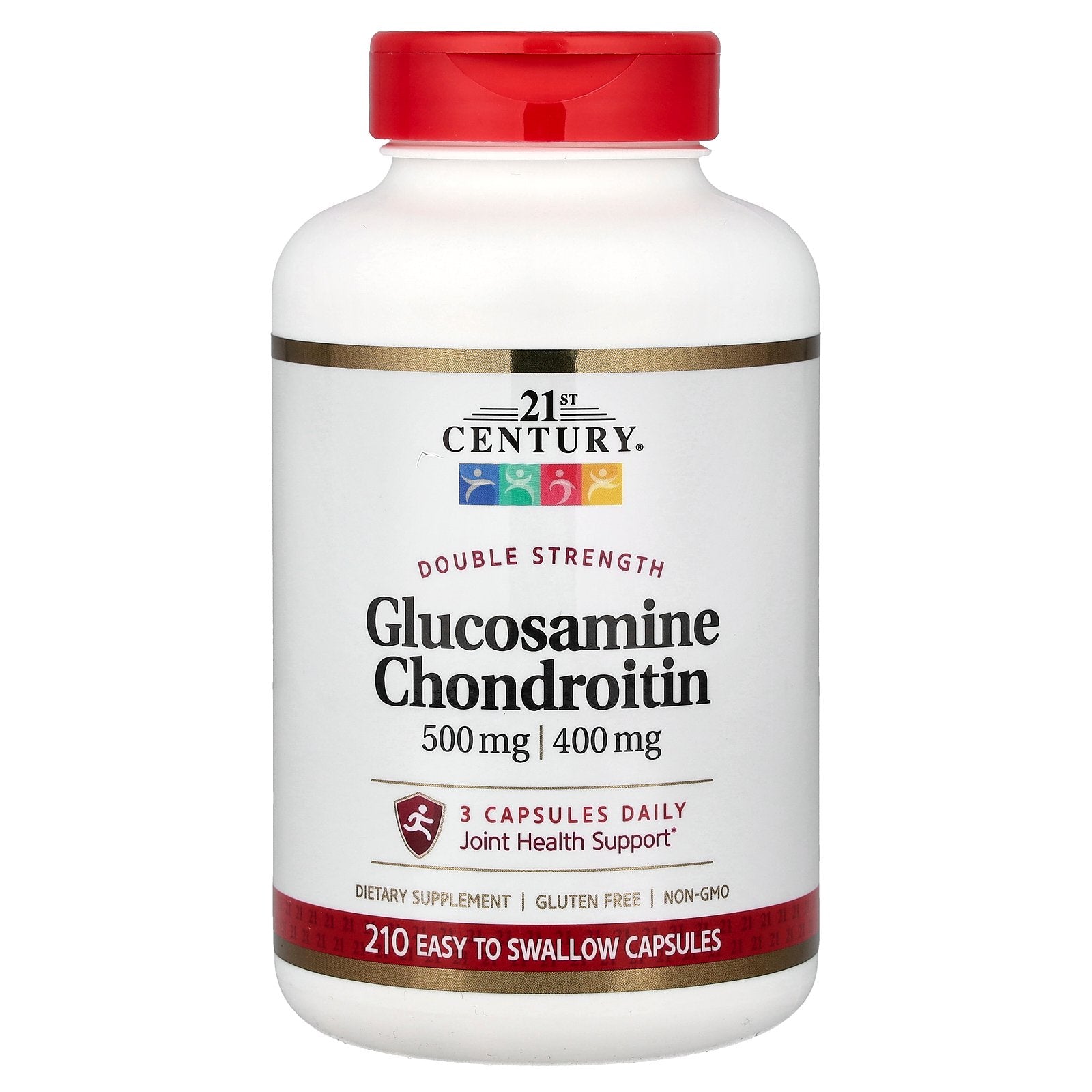 21st Century, Glucosamine Chondroitin, 210 Easy to Swallow Capsules