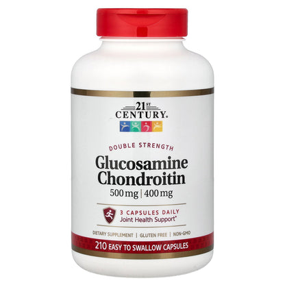 21st Century, Glucosamine Chondroitin, 210 Easy to Swallow Capsules