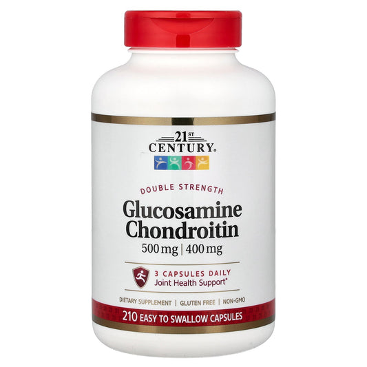 21st Century, Glucosamine Chondroitin, 210 Easy to Swallow Capsules