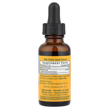 Herb Pharm, Milk Thistle, 1 fl oz (30 ml)