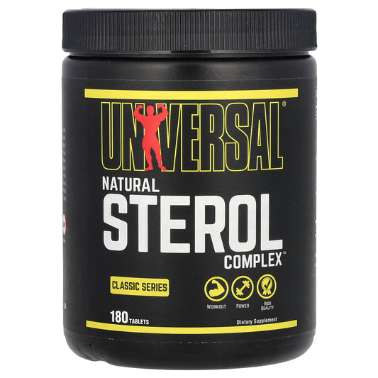 Universal U, Classic Series, Natural Sterol Complex, 180 Tablets