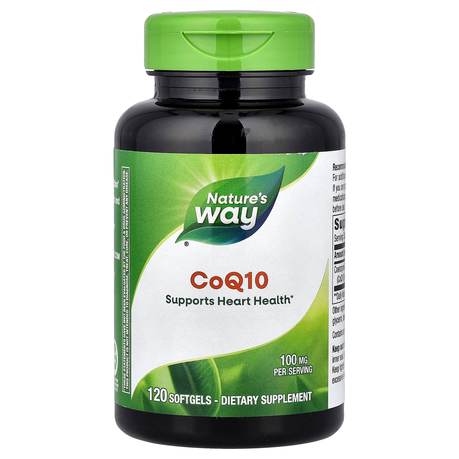 Nature's Way, CoQ10, 100 mg, 120 Softgels