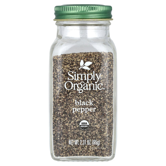 Simply Organic, Black Pepper, 2.31 oz (65 g)