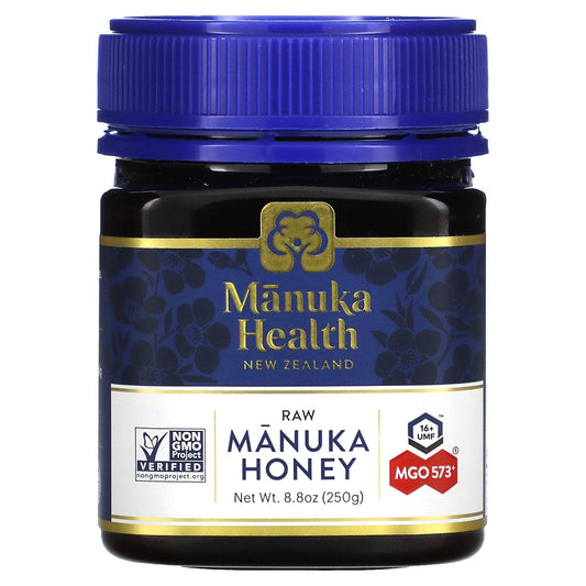 Manuka Health, Raw Manuka Honey, UMF 16+, MGO 573+, 8.8 oz (250 g)