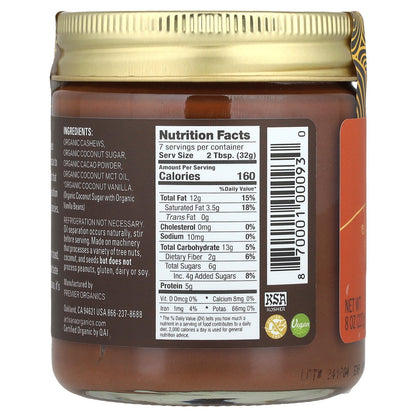Artisana, Organics, Cashew Cacao Spread, 8 oz (227 g)