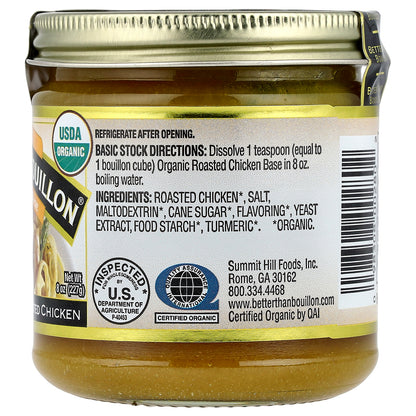 Better Than Bouillon, Organic Roasted Chicken Base, 8 oz (227 g)