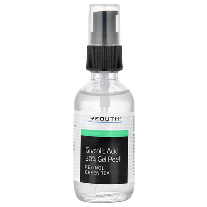 YEOUTH, Glycolic Acid 30% Gel Peel, 2 fl oz (60 ml)