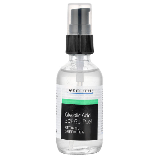 YEOUTH, Glycolic Acid 30% Gel Peel, 2 fl oz (60 ml)