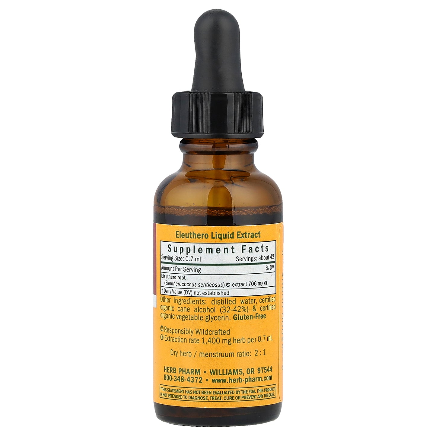 Herb Pharm, Eleuthero, 1 fl oz (30 ml)
