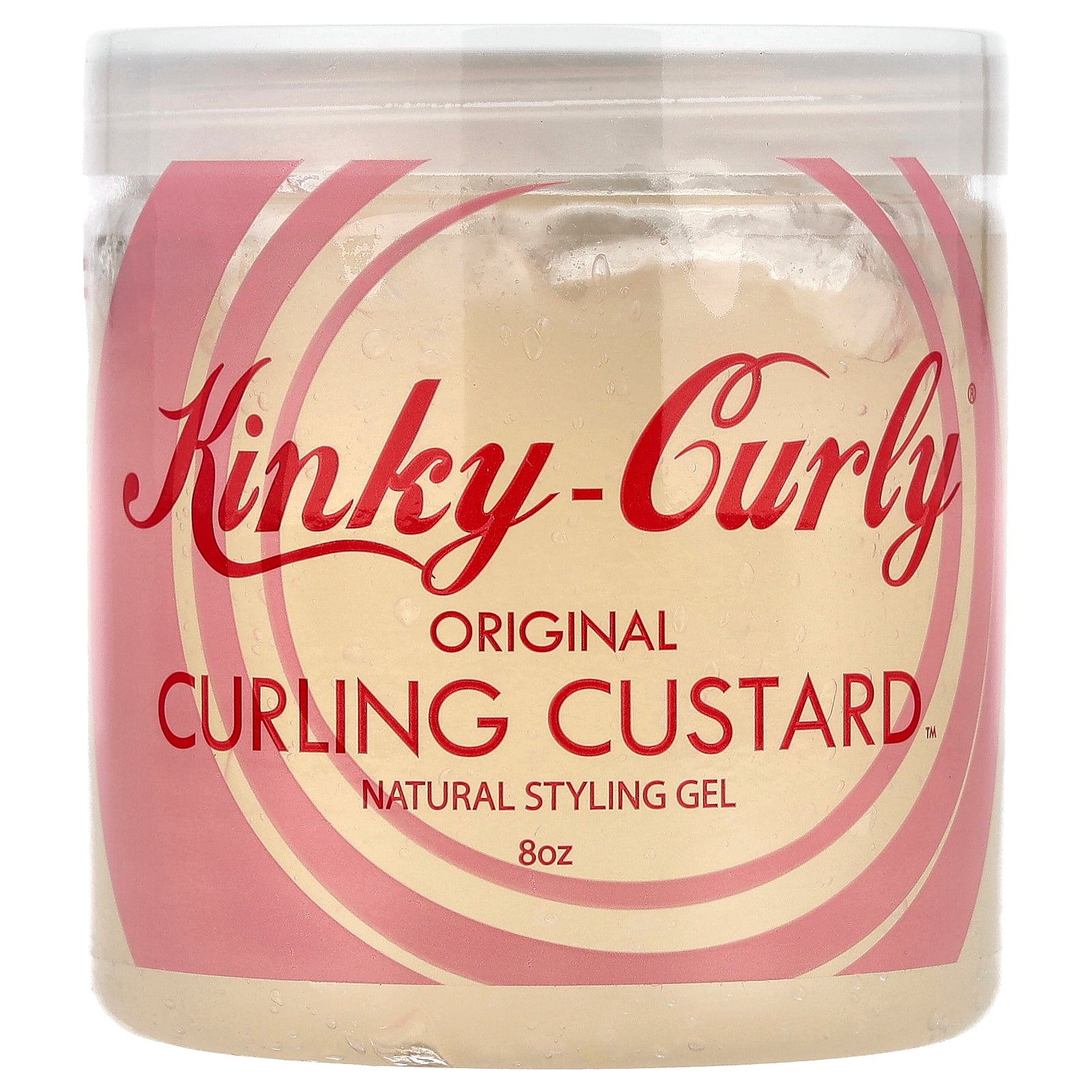 Kinky-Curly, Original Curling Custard™, Natural Styling Gel, 8 oz