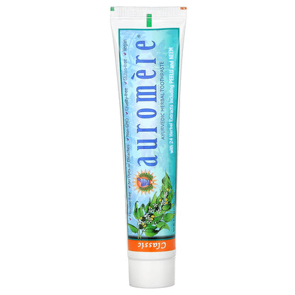 Auromere, Ayurvedic Herbal Toothpaste, Classic, 4.16 oz (117 g)
