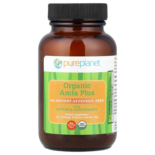 Pure Planet, Organic Amla Plus, 100 Tablets