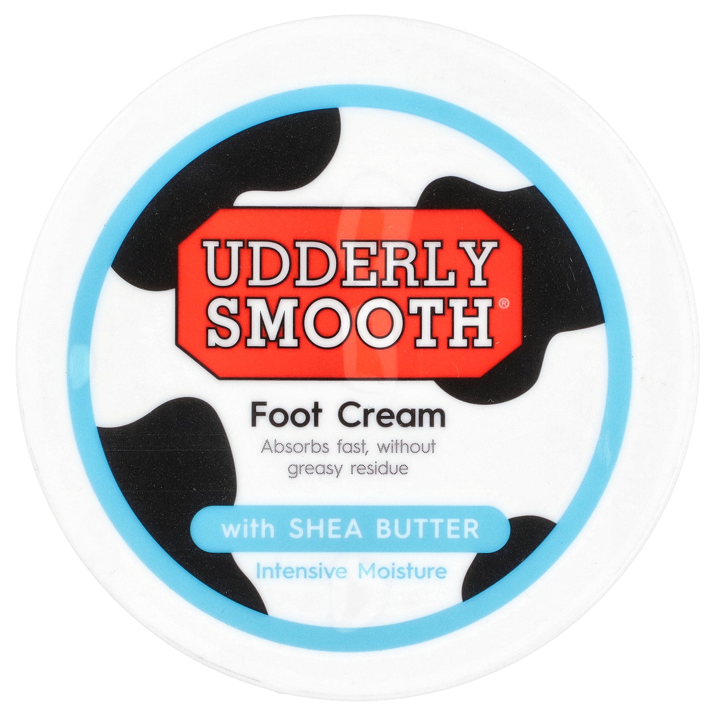 Udderly Smooth, Foot Cream With Shea Butter, 8 oz (227 g)