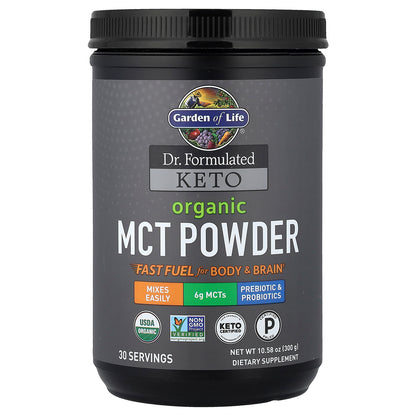 Garden of Life, Dr. Formulated Keto, Organic MCT Powder, 10.58 oz (300 g)